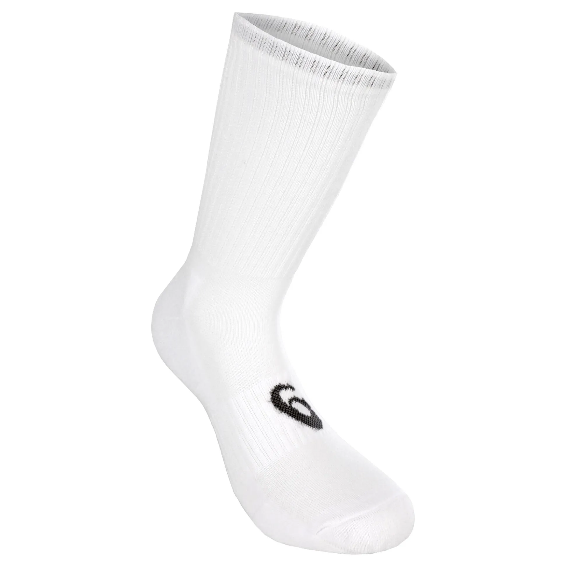 Cheap Crew Sports Socks 3 Pack - White, Black Socks