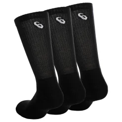 Flash Sale Crew Sports Socks 3 Pack - Black, White Socks
