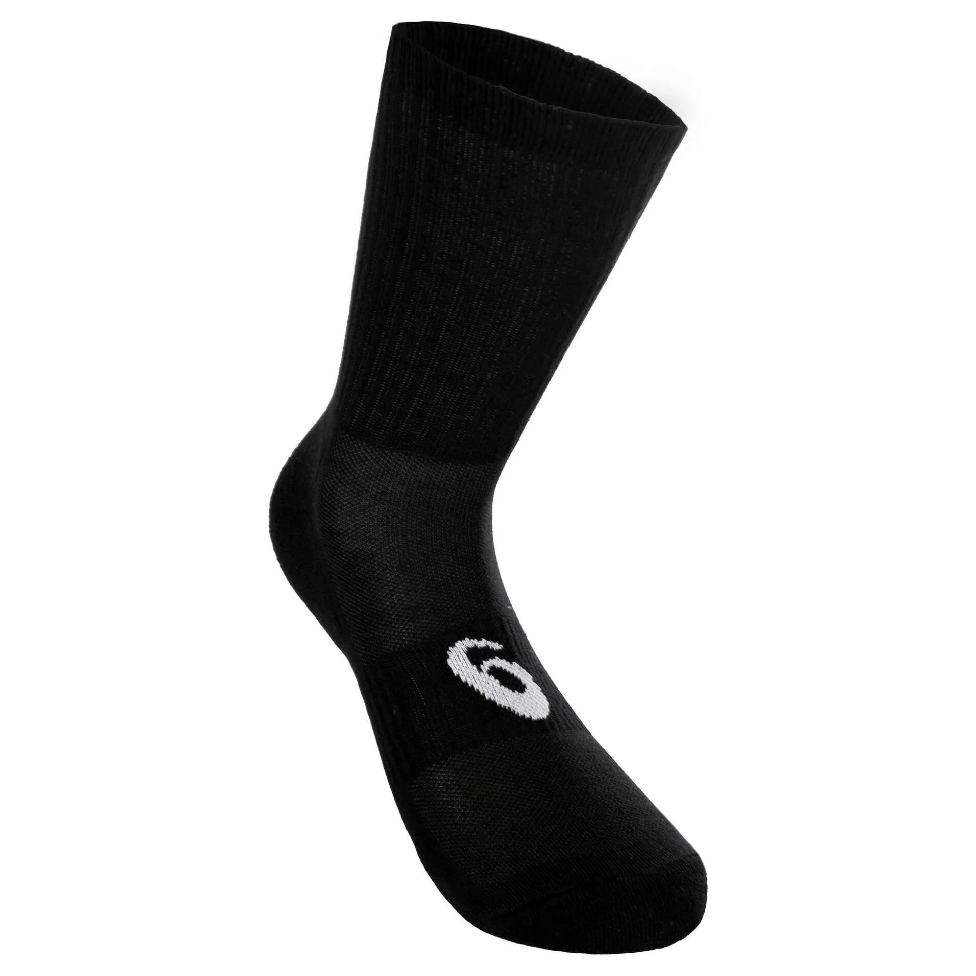 Flash Sale Crew Sports Socks 3 Pack - Black, White Socks