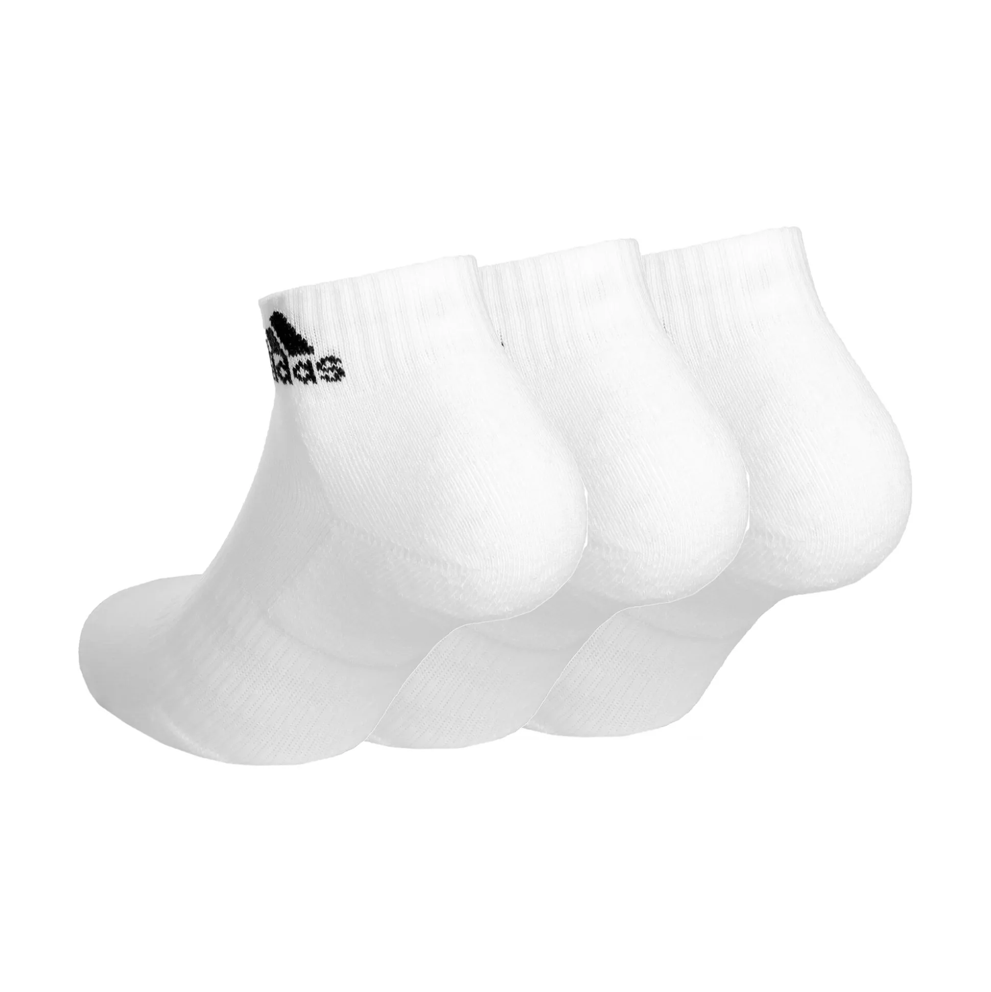 Shop Crew Sportswear Ankle Sports Socks 3 Pack - White, Black Socks