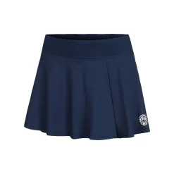 Cheap Crew Wavy Skirt Women - Dark Blue Skirts