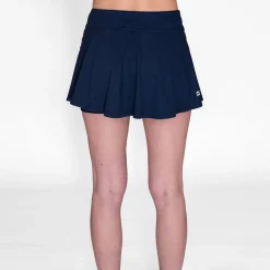 Cheap Crew Wavy Skirt Women - Dark Blue Skirts