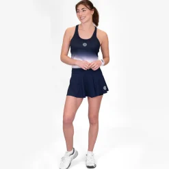 Cheap Crew Wavy Skirt Women - Dark Blue Skirts