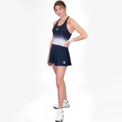 Cheap Crew Wavy Skirt Women - Dark Blue Skirts