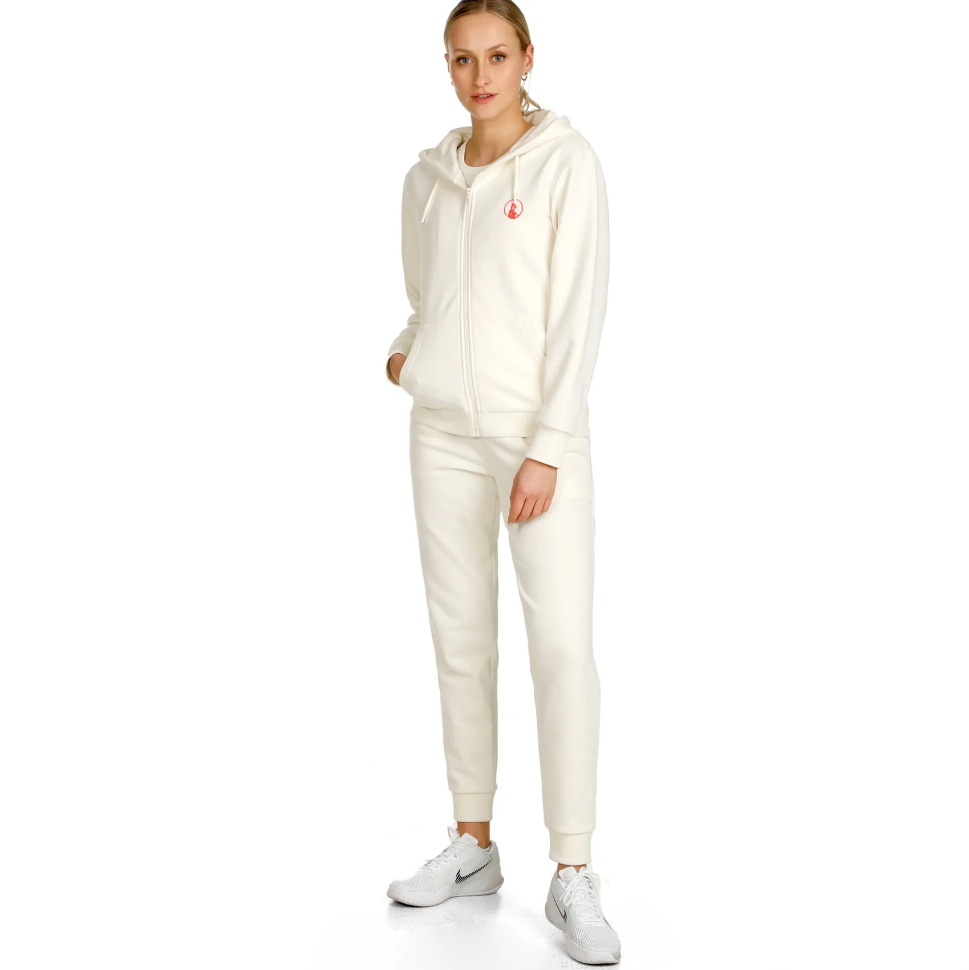 Flash Sale Crossroad Circles & Squares Zip Hoodie Women - Jackets