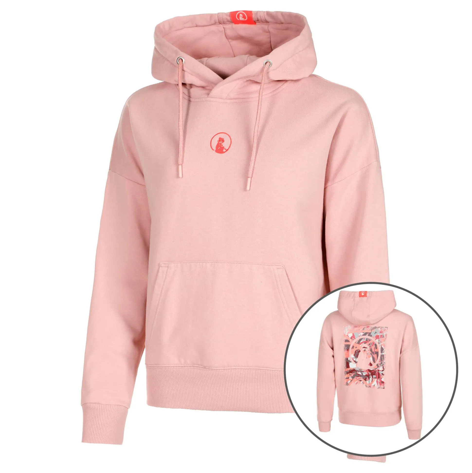 Best Sale Crossroad Sketchy Hoody Women - Antique Pink, Red Hoodies & Sweaters