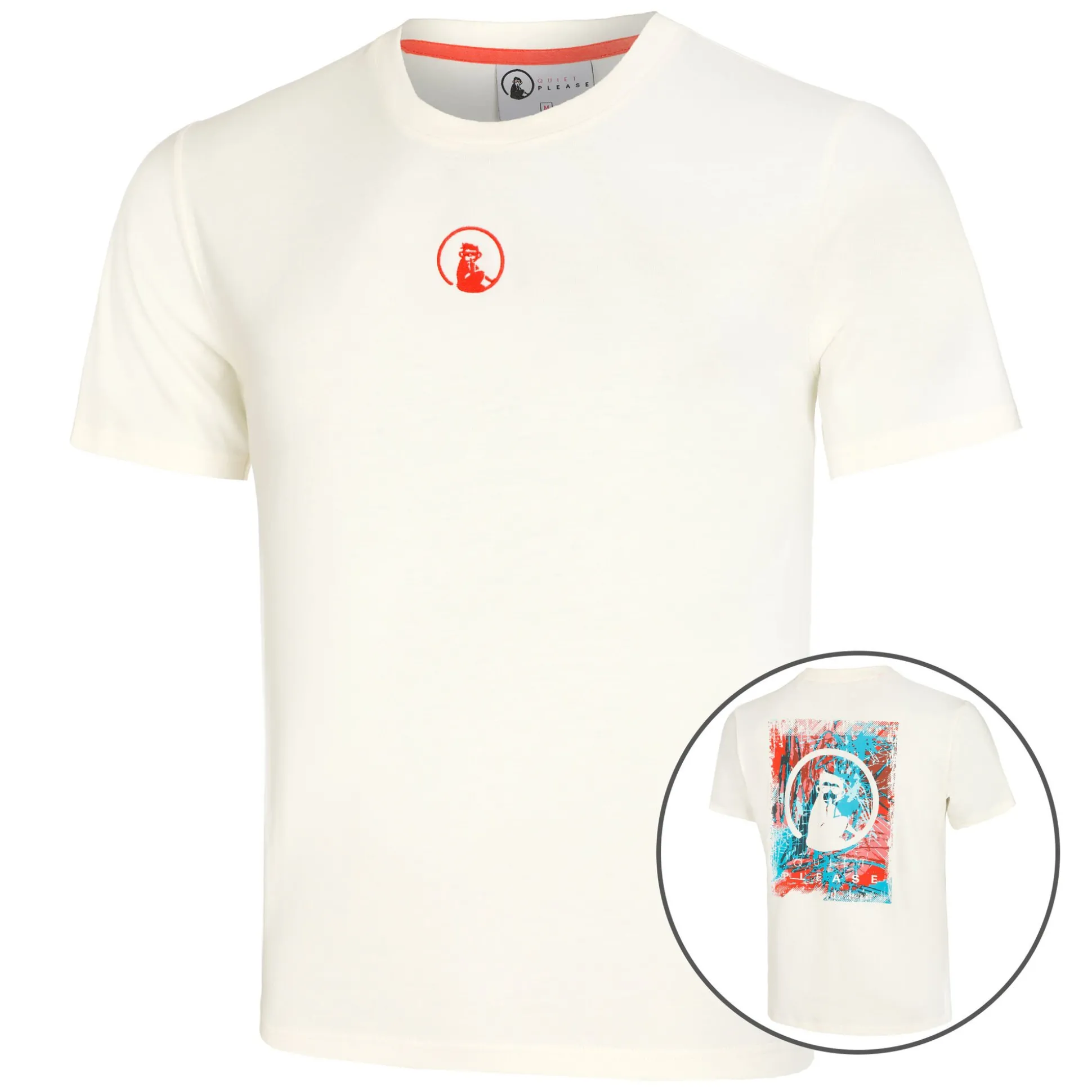 Cheap Crossroad Sketchy T-Shirt Men - White, Multicoloured Shirts