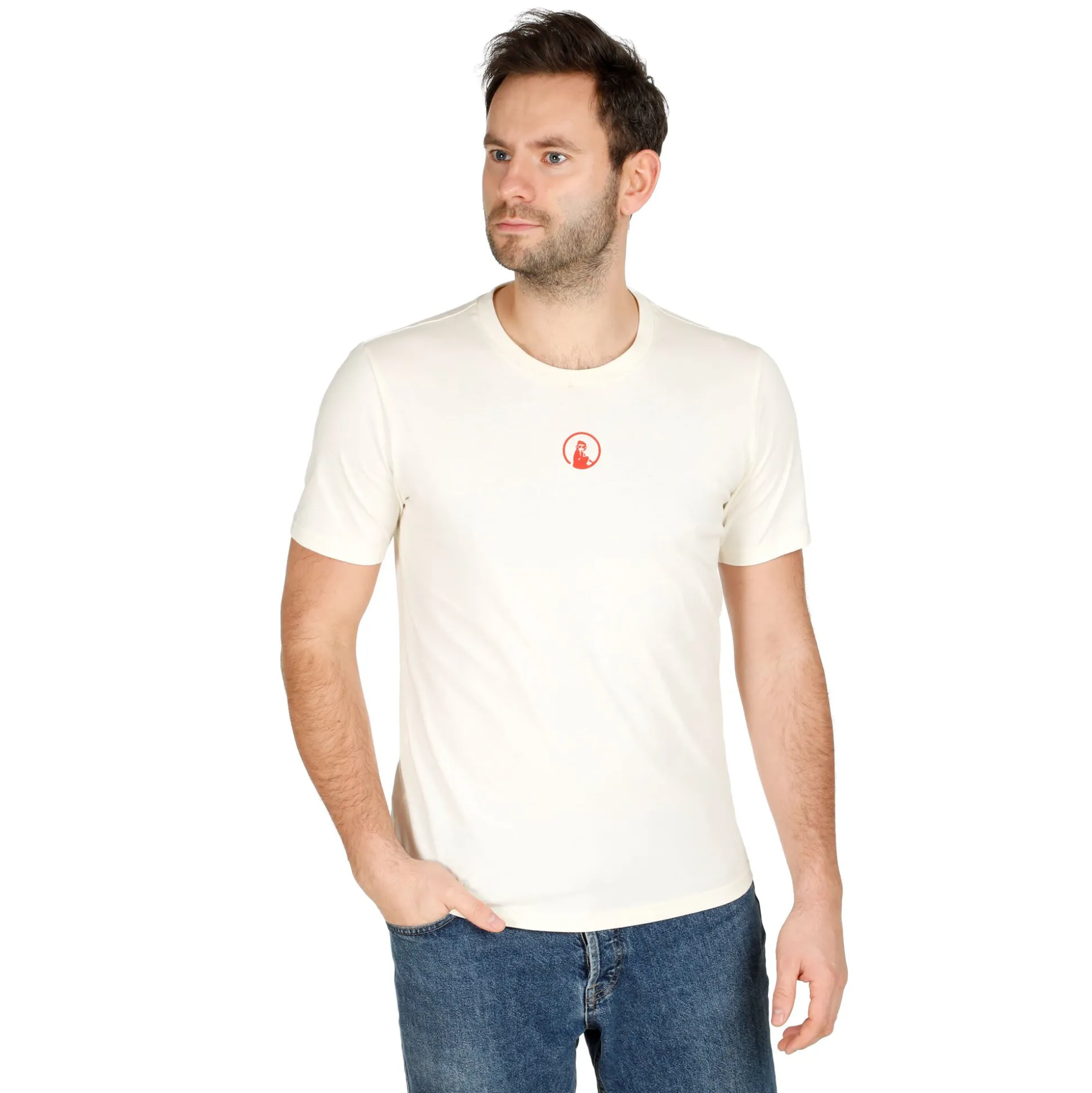 Cheap Crossroad Sketchy T-Shirt Men - White, Multicoloured Shirts