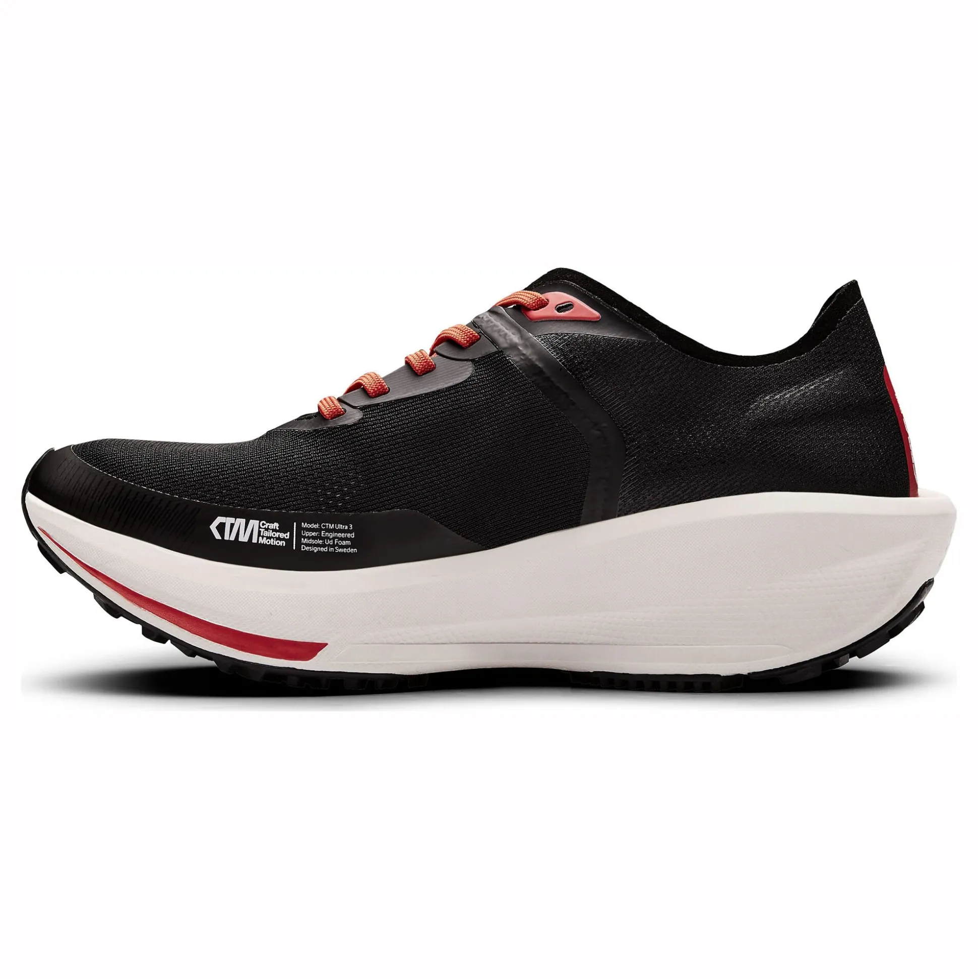 New CTM Ultra 3 Neutral Running Shoe Women - Black, Red Running Shoes