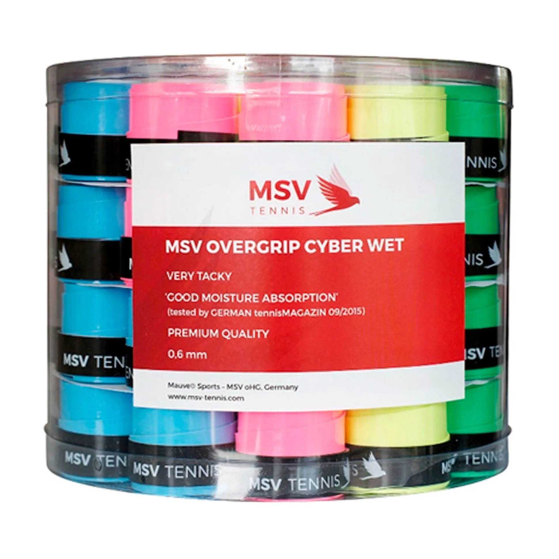 New Cyber Wet 60 Pack - Multicoloured Grips
