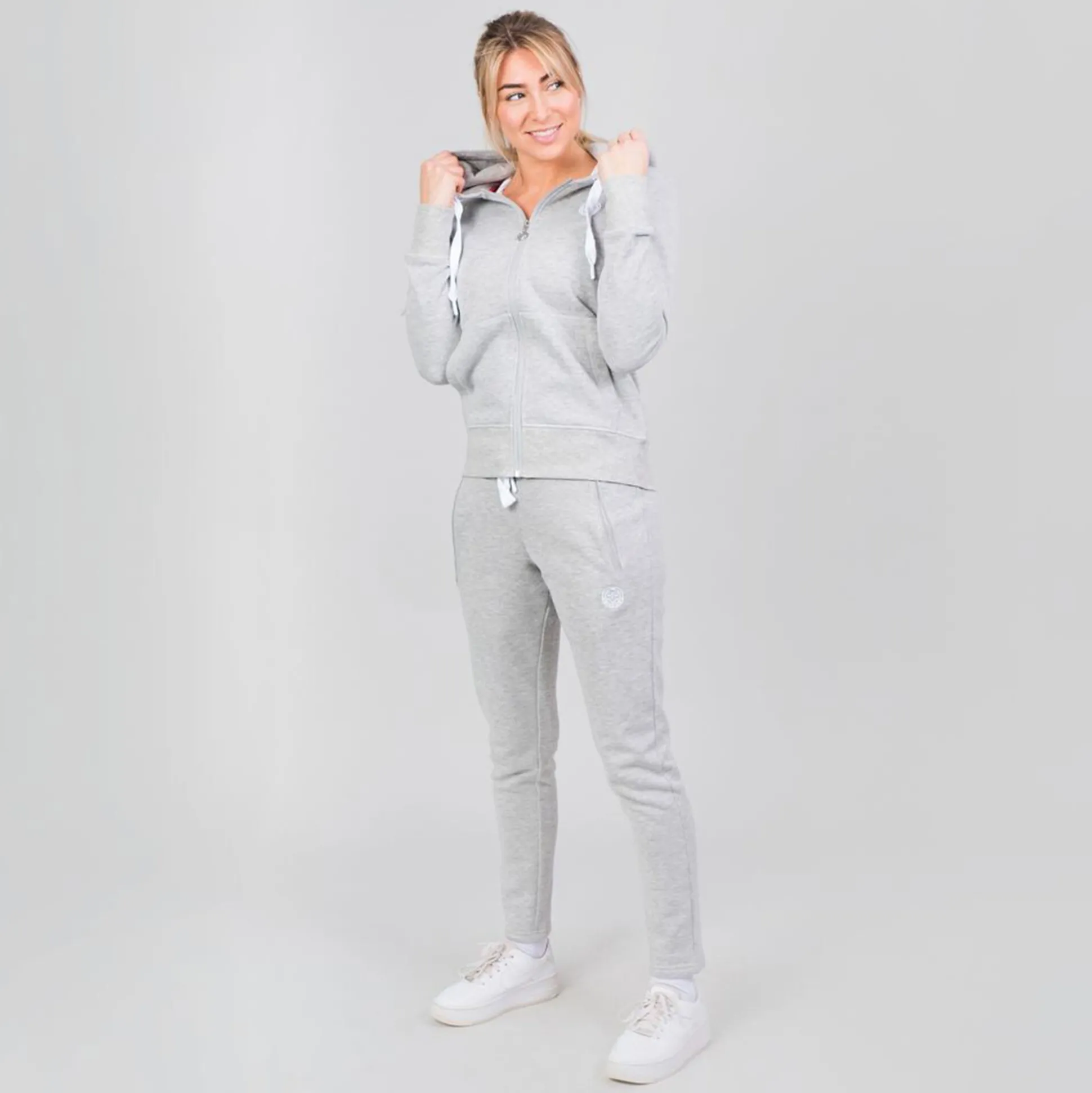 Cheap Dalila Basic Tracksuit Women - Lightgrey, White Tracksuits