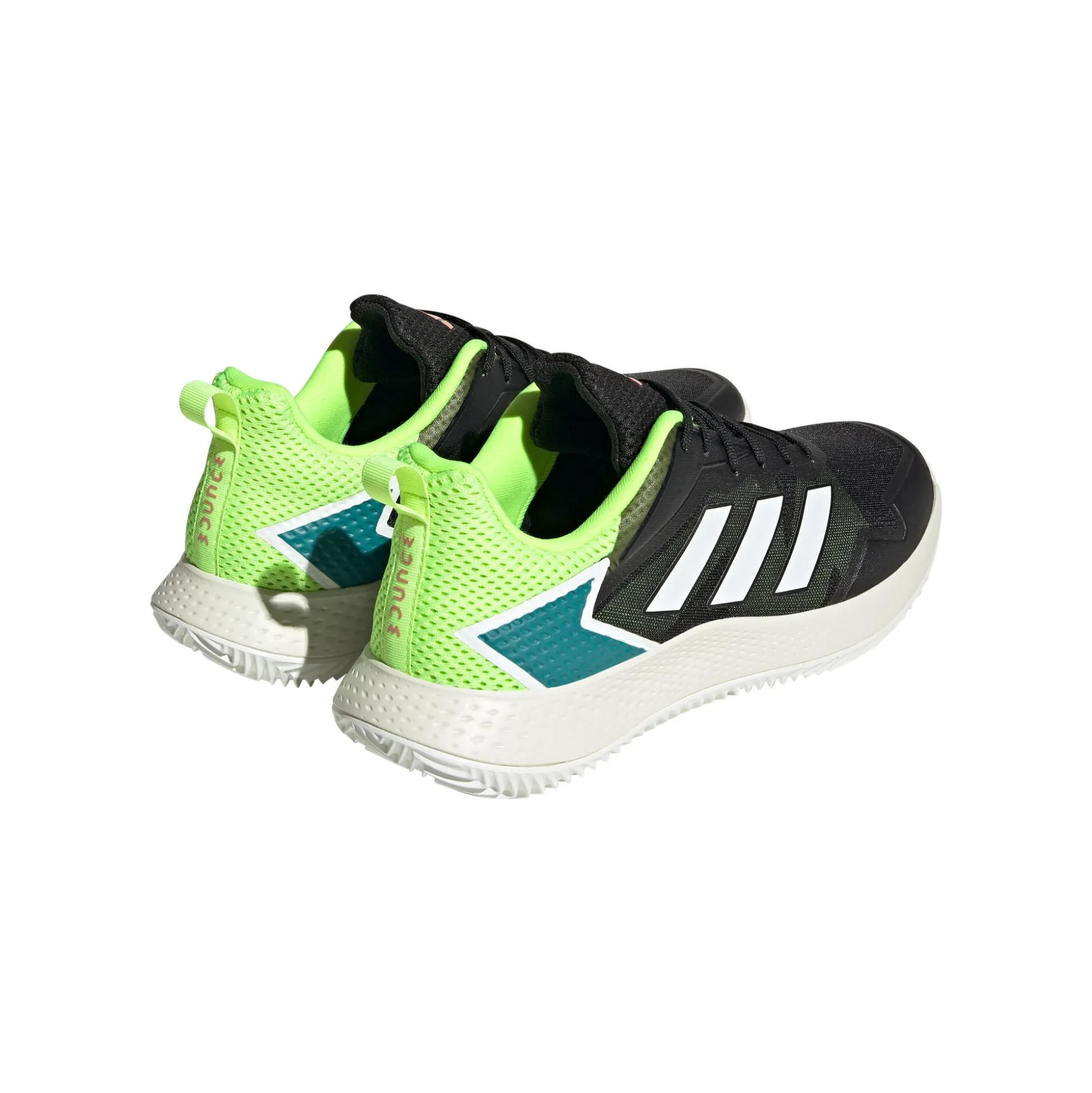 Shop Defiant Speed Clay Court Shoe Men - Black, Neon Green Clay Court Shoes