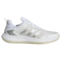 Outlet Defiant Speed Clay Court Shoe Women - White, Silver Clay Court Shoes