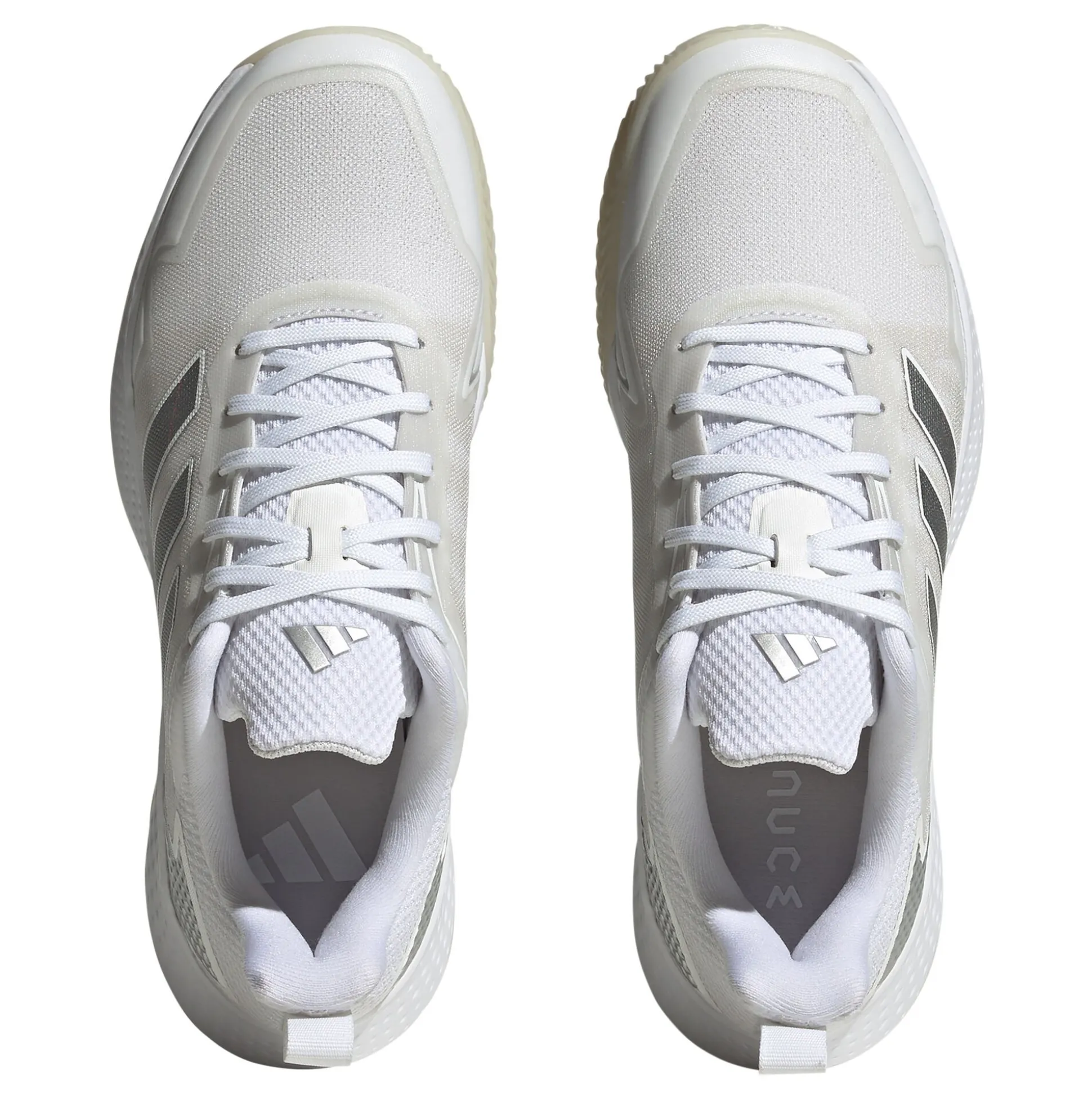 Outlet Defiant Speed Clay Court Shoe Women - White, Silver Clay Court Shoes