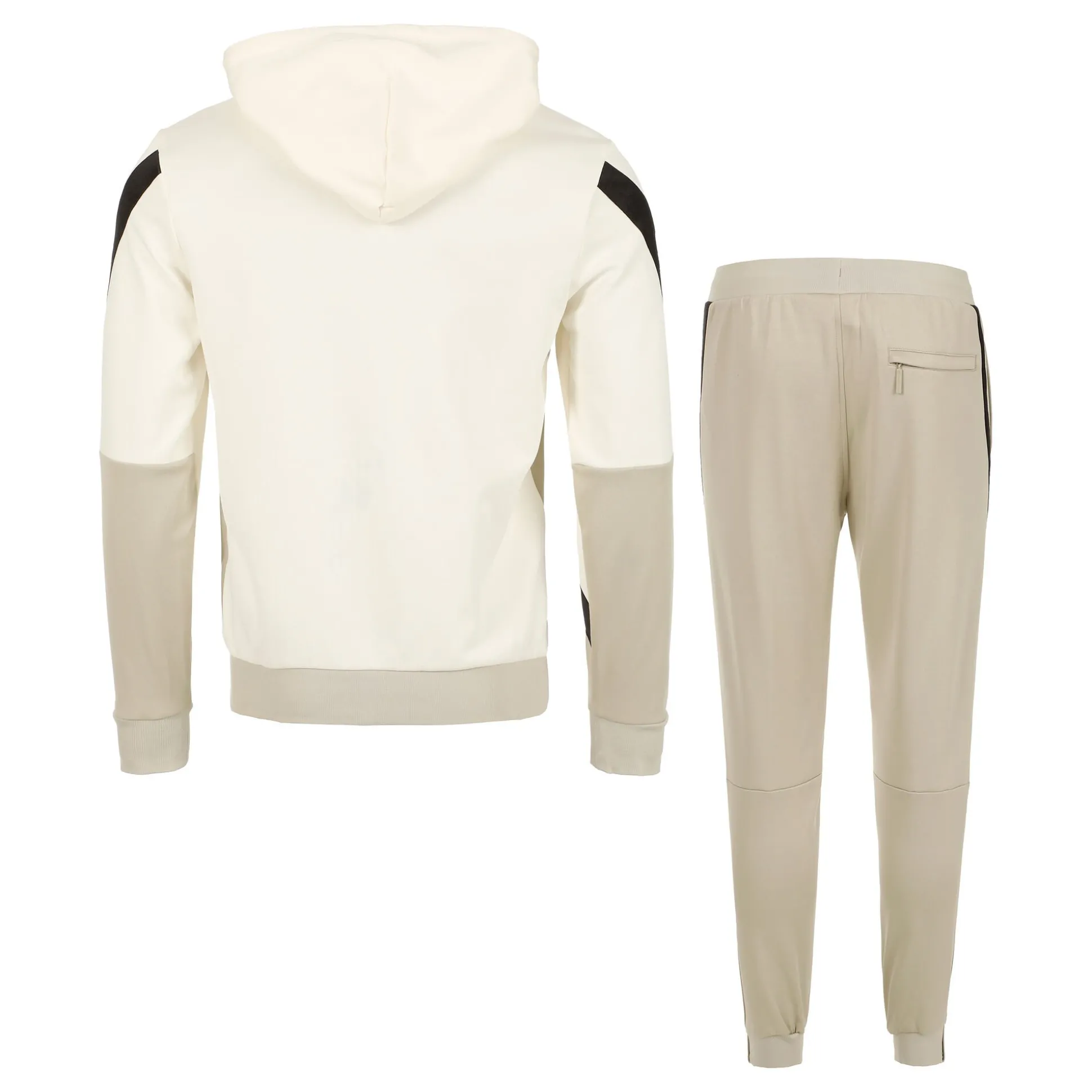 Fashion Diagonalley Tracksuit Men - Green, White Tracksuits