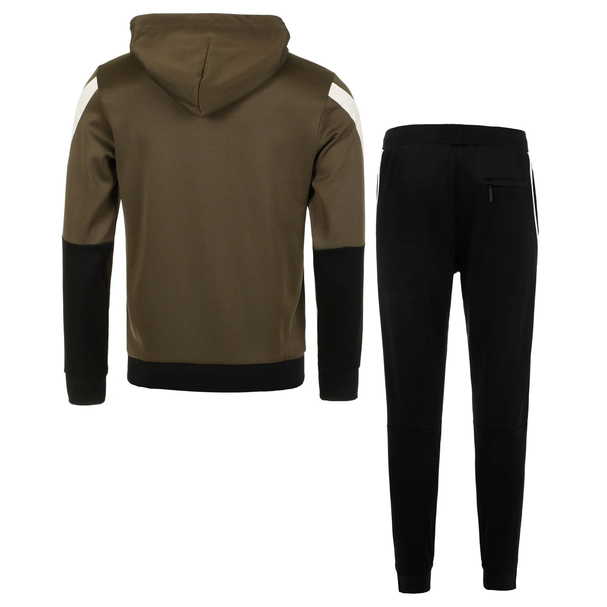 Online Diagonalley Tracksuit Men - Black, Green Tracksuits