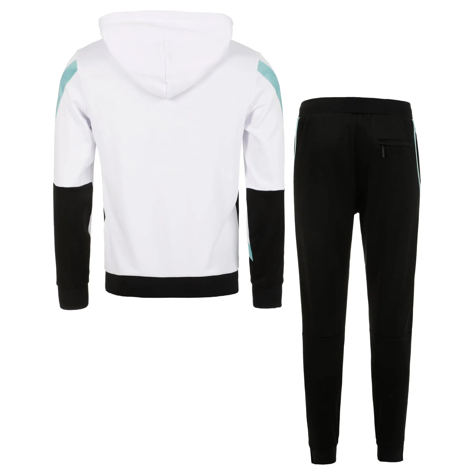 Best Sale Diagonalley Tracksuit Men - Black, White Tracksuits