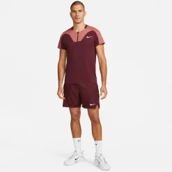 Sale Dri-Fit Advantage Court Slim UL RG Polo Men - Dark Red, Antique Pink Shirts