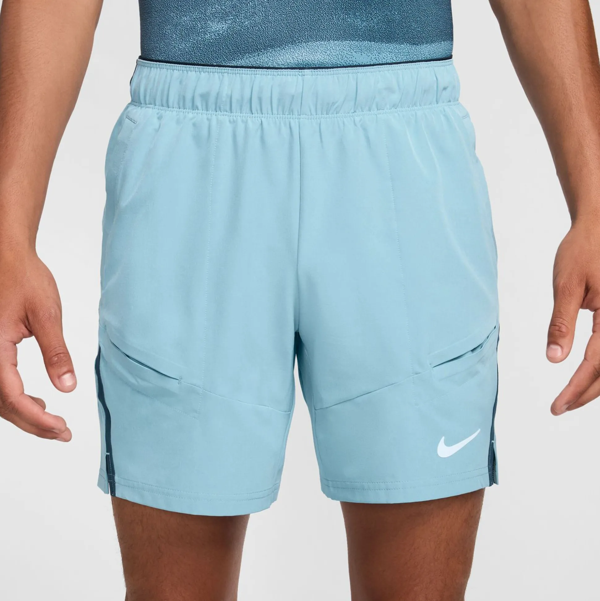 Discount Dri-Fit Advantage 7IN Shorts Men - Blue Grey Shorts
