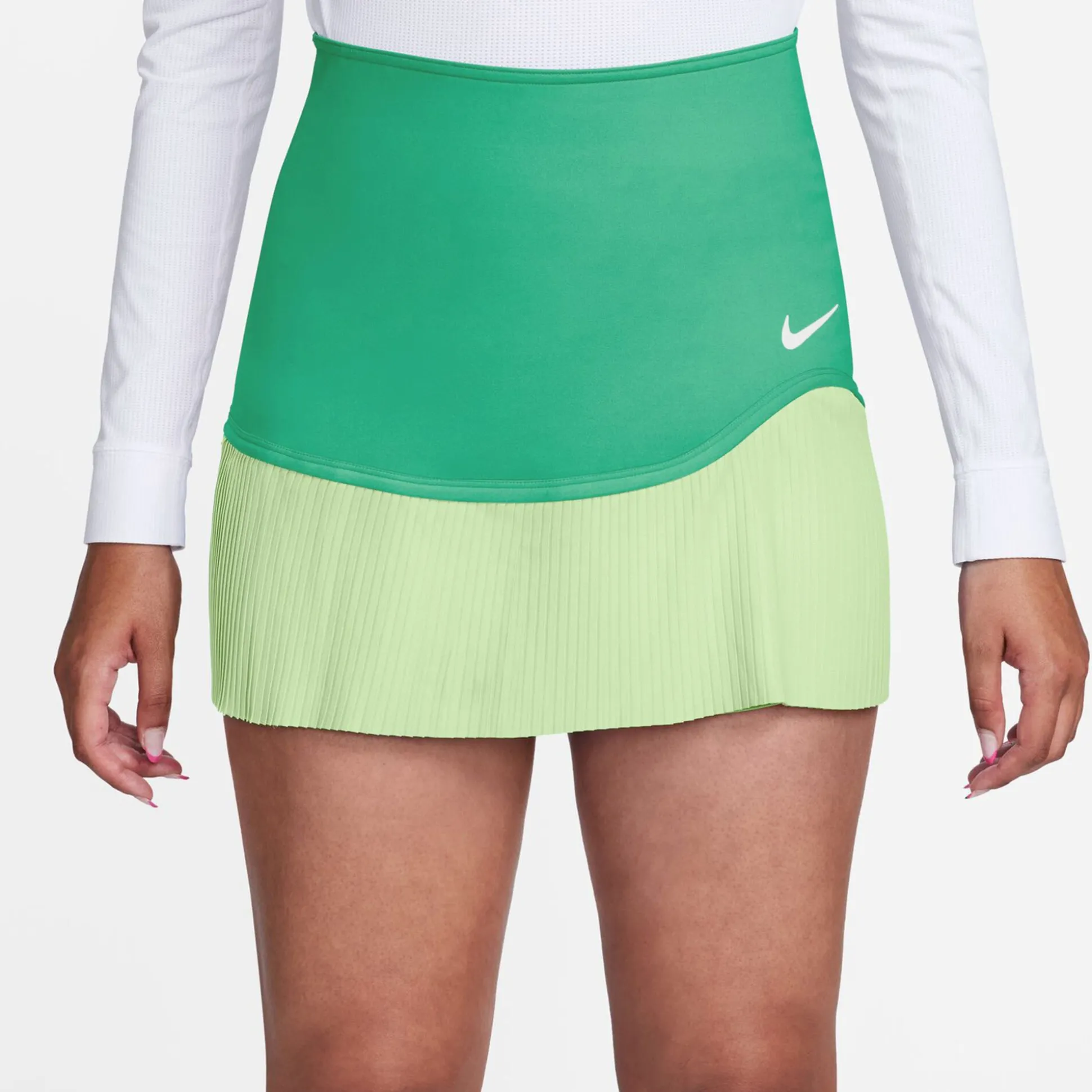 Store Dri-Fit Advantage Pleated Skirt Women - Green, Light Green Skirts
