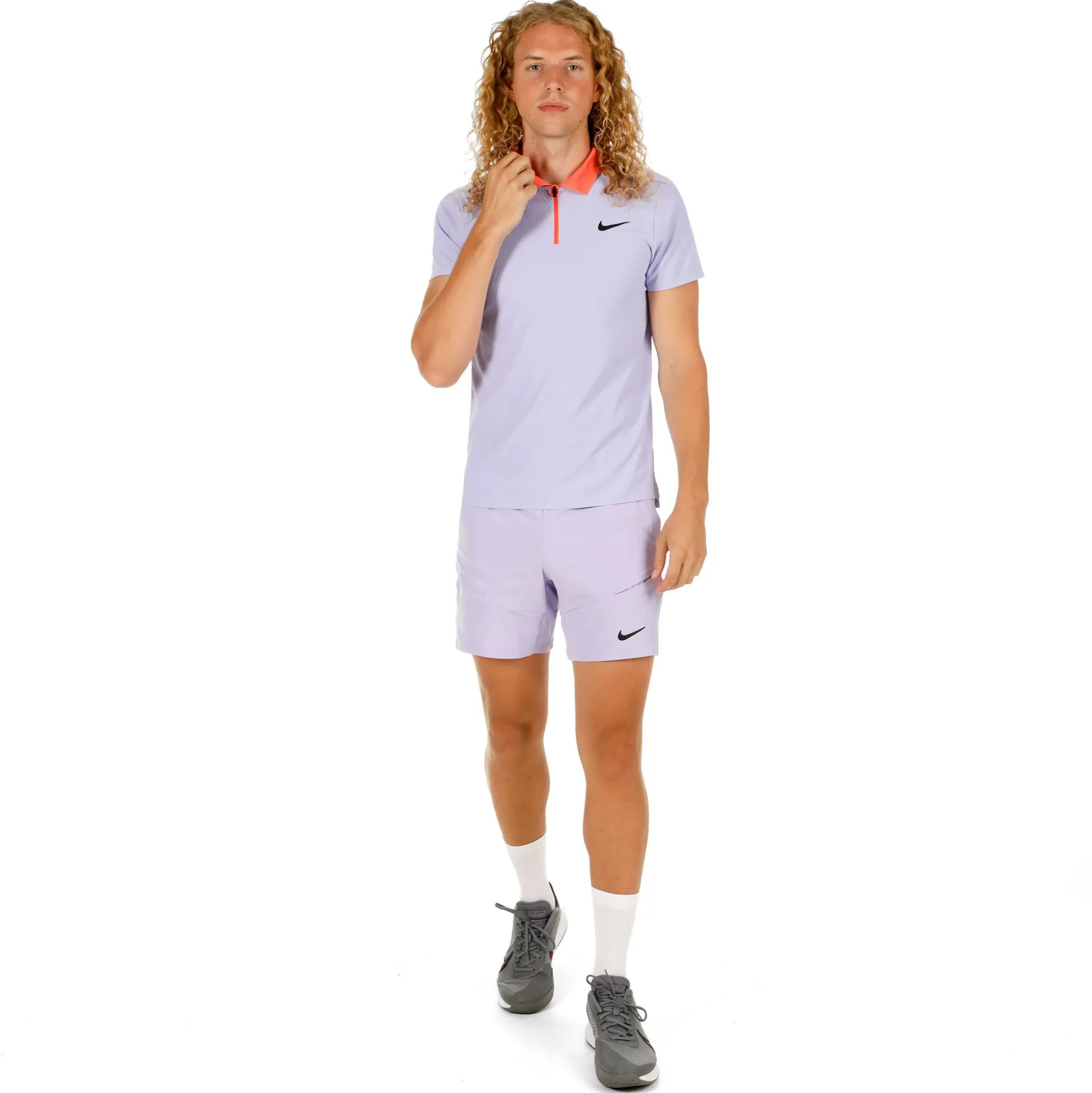 Flash Sale Dri-Fit Advantage Slam Ultra NY Polo Men - Lilac, Orange Shirts
