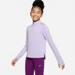 Discount Dri-Fit Big Kids 1/2-Zip Long Sleeve Girls - Shirts