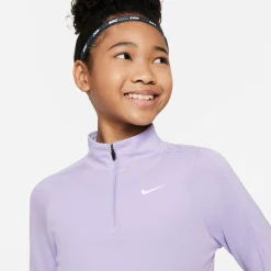 Discount Dri-Fit Big Kids 1/2-Zip Long Sleeve Girls - Shirts
