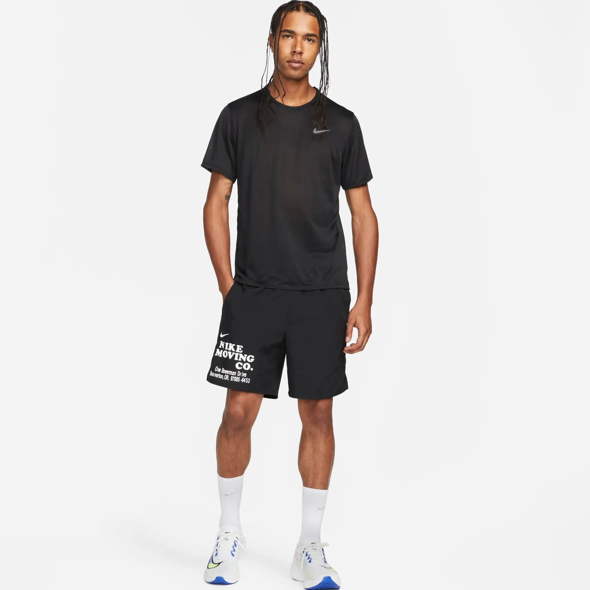 Cheap Dri-Fit Breathe Dri-Fit Breathe Miler Running Shirt Men - Running Clothing