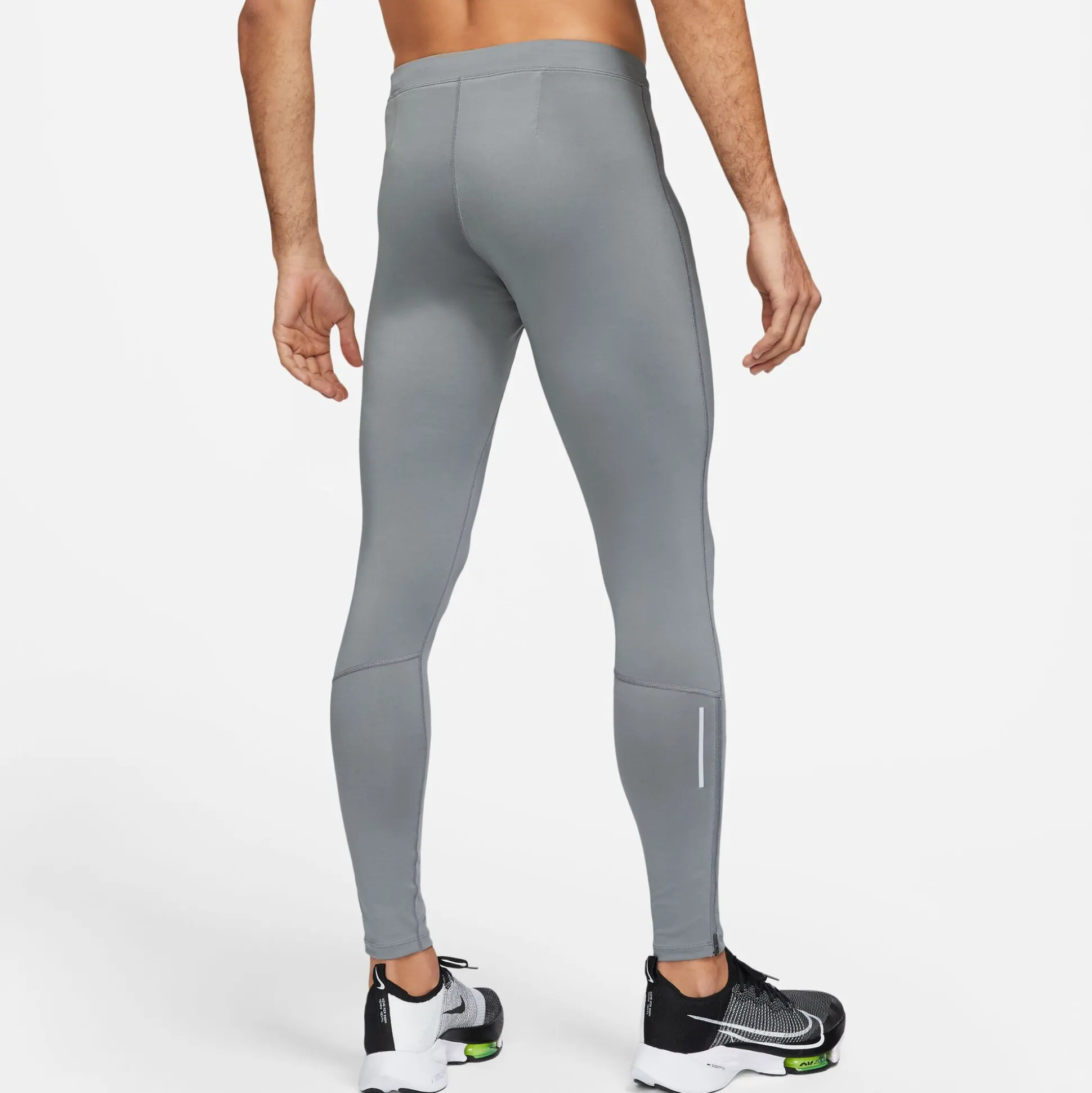 Store Dri-Fit Challenger Tight Men - Grey, Silver Pants|Running Clothing
