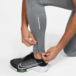 Store Dri-Fit Challenger Tight Men - Grey, Silver Pants|Running Clothing