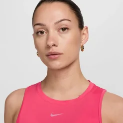 Hot Dri-Fit Classic Tank Top Women - Pink, Black Tops