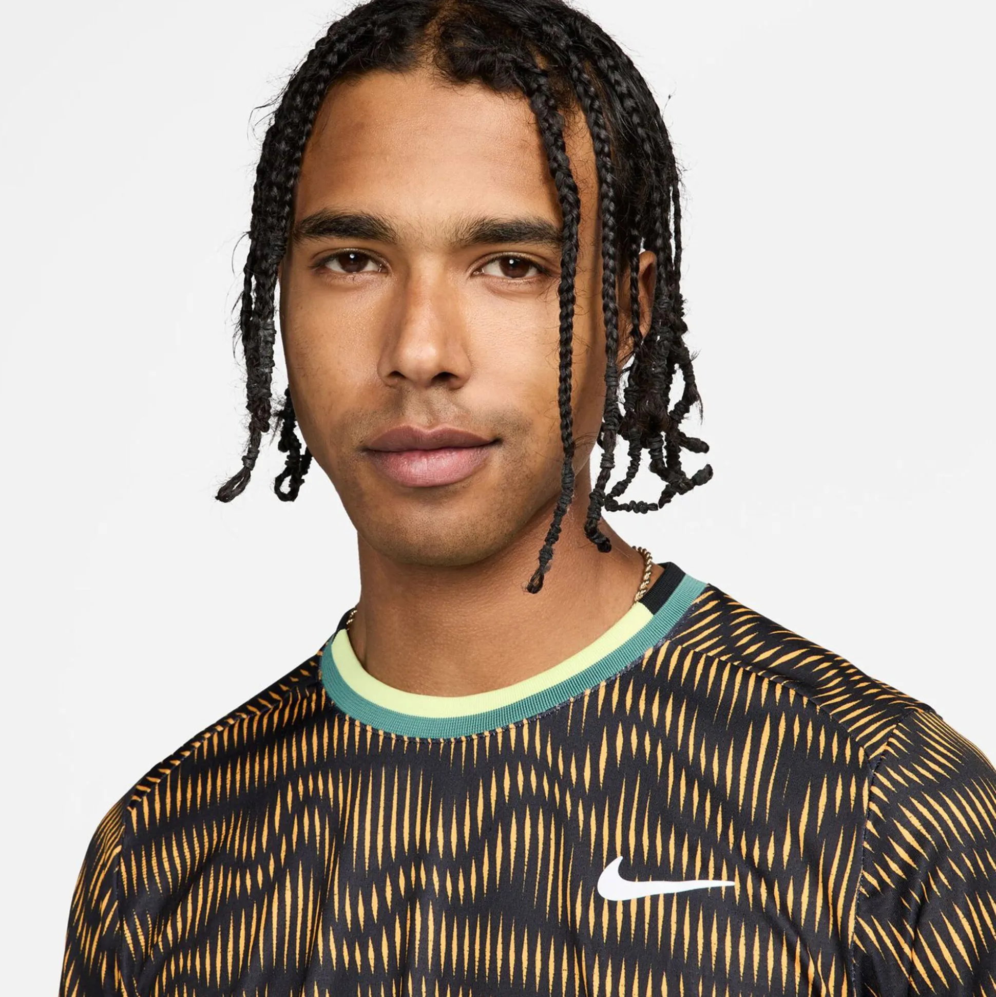 Clearance Dri-Fit Court Advantage 2 T-Shirt Men - Multicoloured, Green Shirts