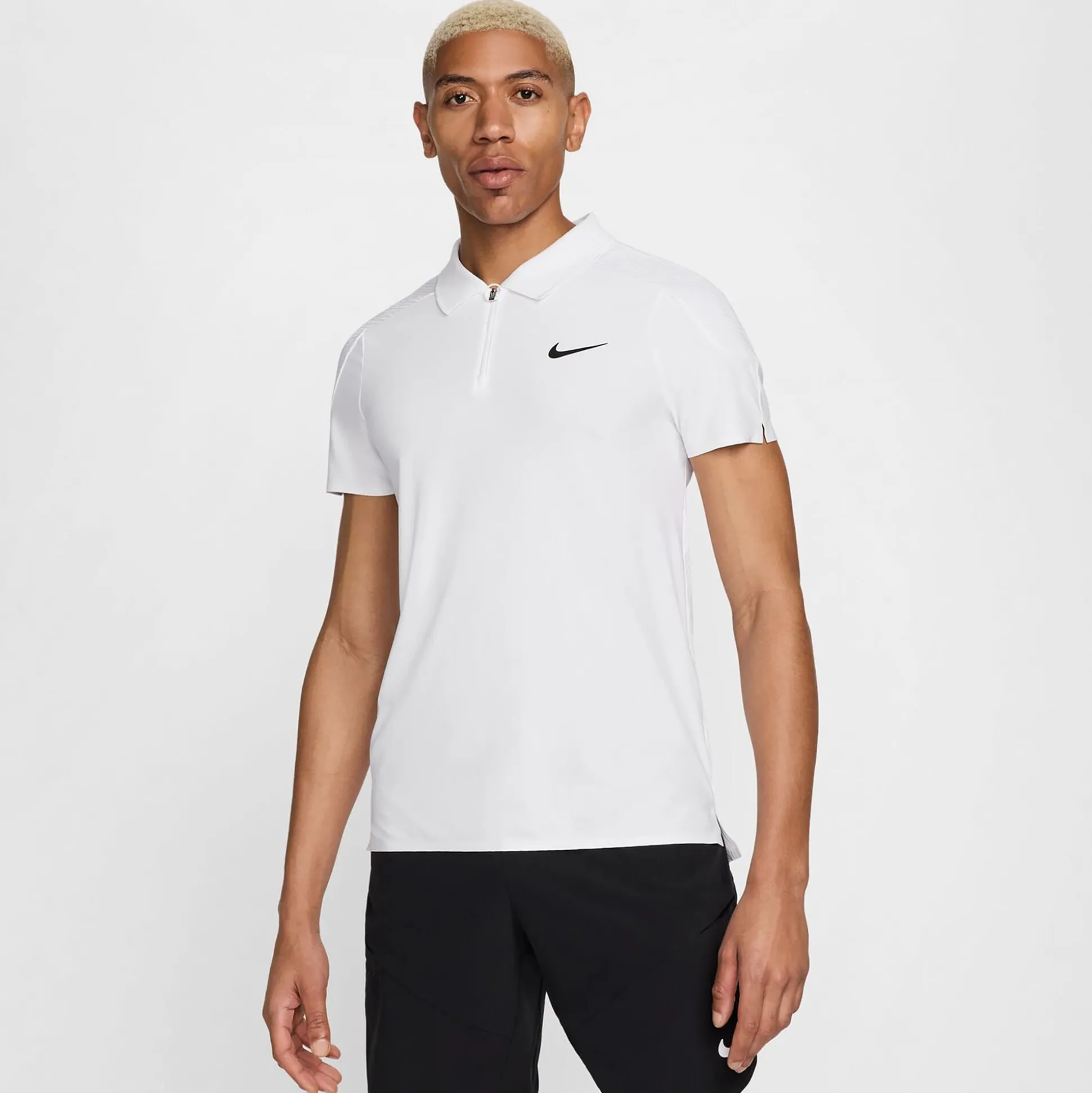 Best Dri-Fit Court Advantage Polo Men - White, Gold Shirts