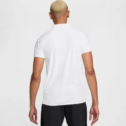 Best Dri-Fit Court Advantage Polo Men - White, Gold Shirts