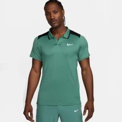 Best Dri-Fit Court Advantage Polo Men - Sage, Black Shirts