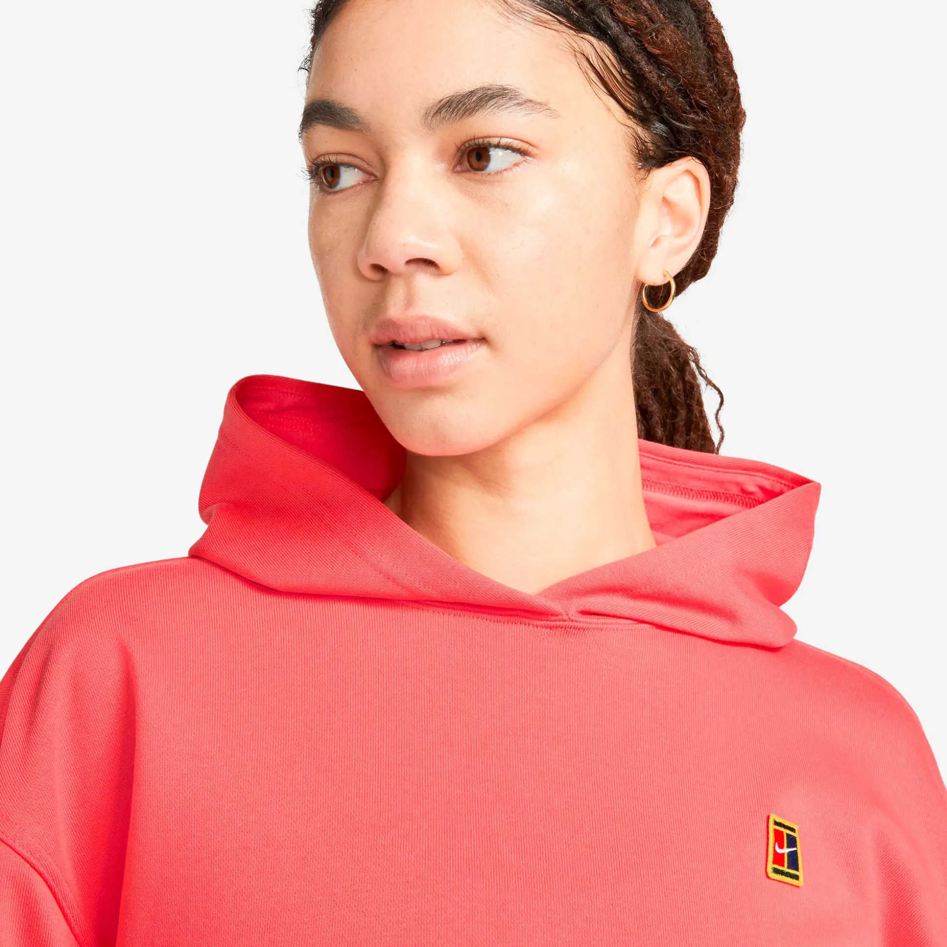 Cheap Dri-Fit Court Heritage Fleece Hoody Women - Hoodies & Sweaters
