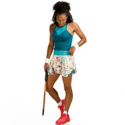 New Dri-Fit Court Slam Solid Tank Top Women - Petrol, Turquoise Tops