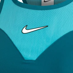New Dri-Fit Court Slam Solid Tank Top Women - Petrol, Turquoise Tops