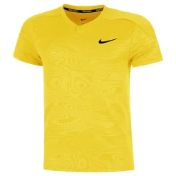 Online Dri-Fit Court Slam T-Shirt Men - Yellow, Black Shirts