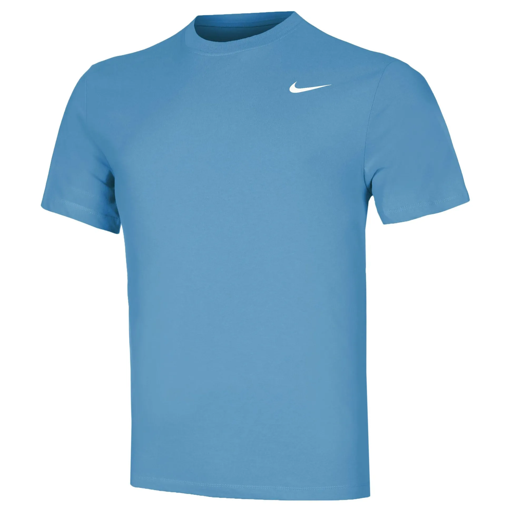 Flash Sale Dri-Fit Crew Solid T-Shirt Men - Light Blue Shirts