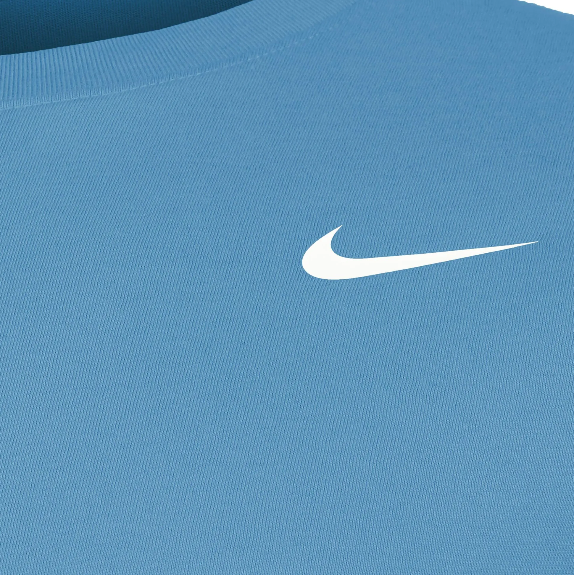 Flash Sale Dri-Fit Crew Solid T-Shirt Men - Light Blue Shirts