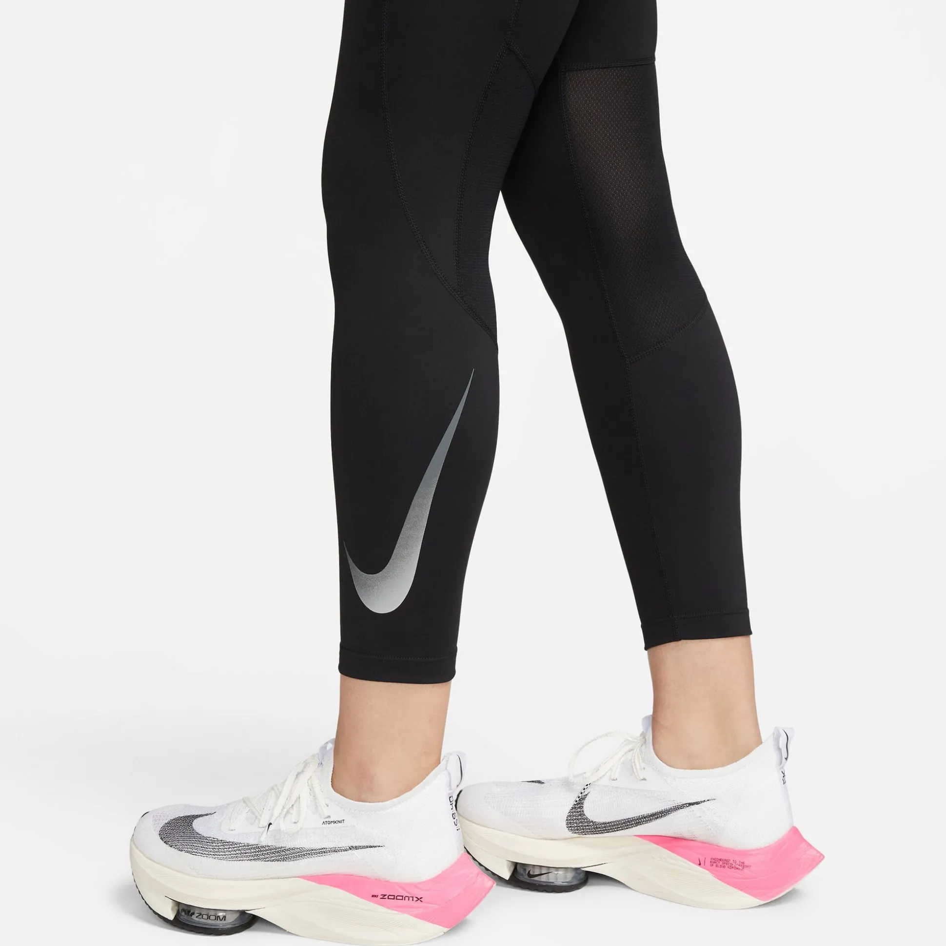 Store Dri-Fit Fast SW HBR Mid-Rise 7/8 Tight Women - Black, Grey Pants|Running Clothing