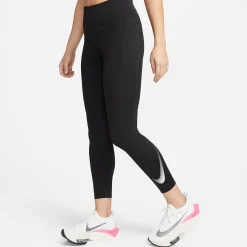 Store Dri-Fit Fast SW HBR Mid-Rise 7/8 Tight Women - Black, Grey Pants|Running Clothing