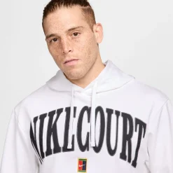 Store Dri-Fit Fleece Heritage Hoody Men - Black, White Hoodies & Sweaters