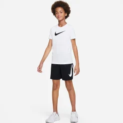 Sale Dri-Fit Graphic Shorts Boys - Black, White Shorts