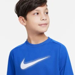 Clearance Dri-Fit Graphic T-Shirt Boys - Blue, White Shirts