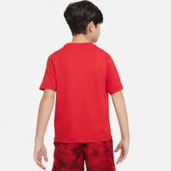 Outlet Dri-Fit Graphic T-Shirt Boys - Red, White Shirts