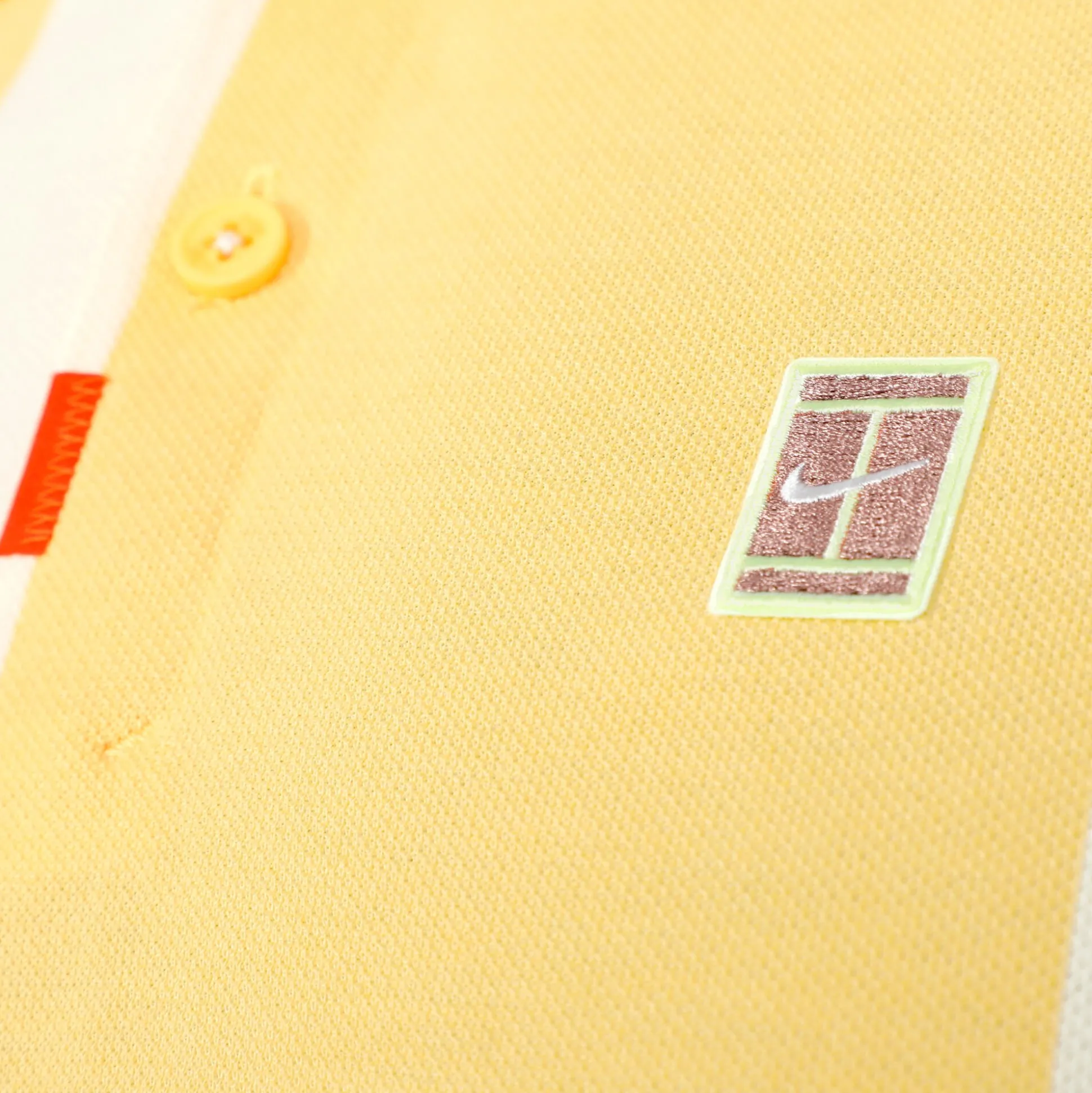 Store Dri-Fit Heritage Polo Men - Golden Yellow, Cream Shirts