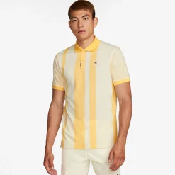 Store Dri-Fit Heritage Polo Men - Golden Yellow, Cream Shirts