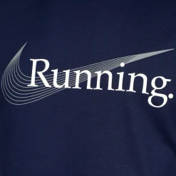 Best Dri-Fit Heritage Running Shirt Men - Dark Blue Running Clothing